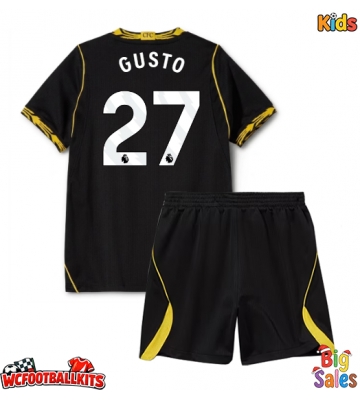 Chelsea Malo Gusto #27 Replica Away Stadium Kit for Kids 2026-27 Short Sleeve (+ pants)